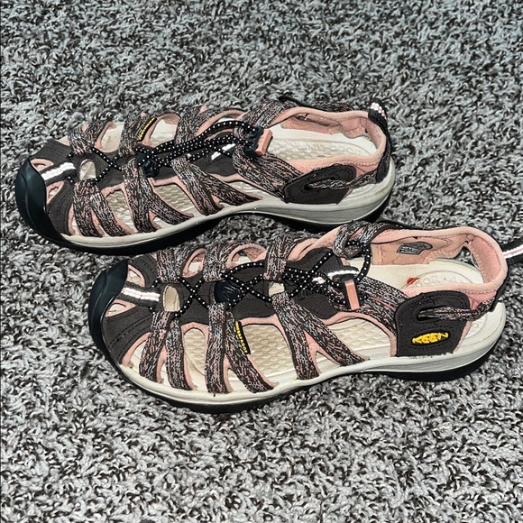 Keen Whisper Waterproof Hiking Walking Sandals Women’s Shoes 6.5 Pink/Gray, EUC - Picture 8 of 8